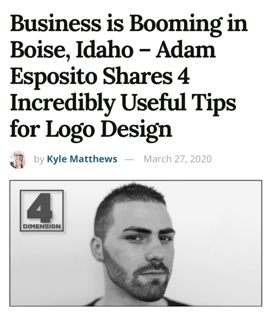 Adam Esposito Shares 4 Incredible Tips for Logo Design